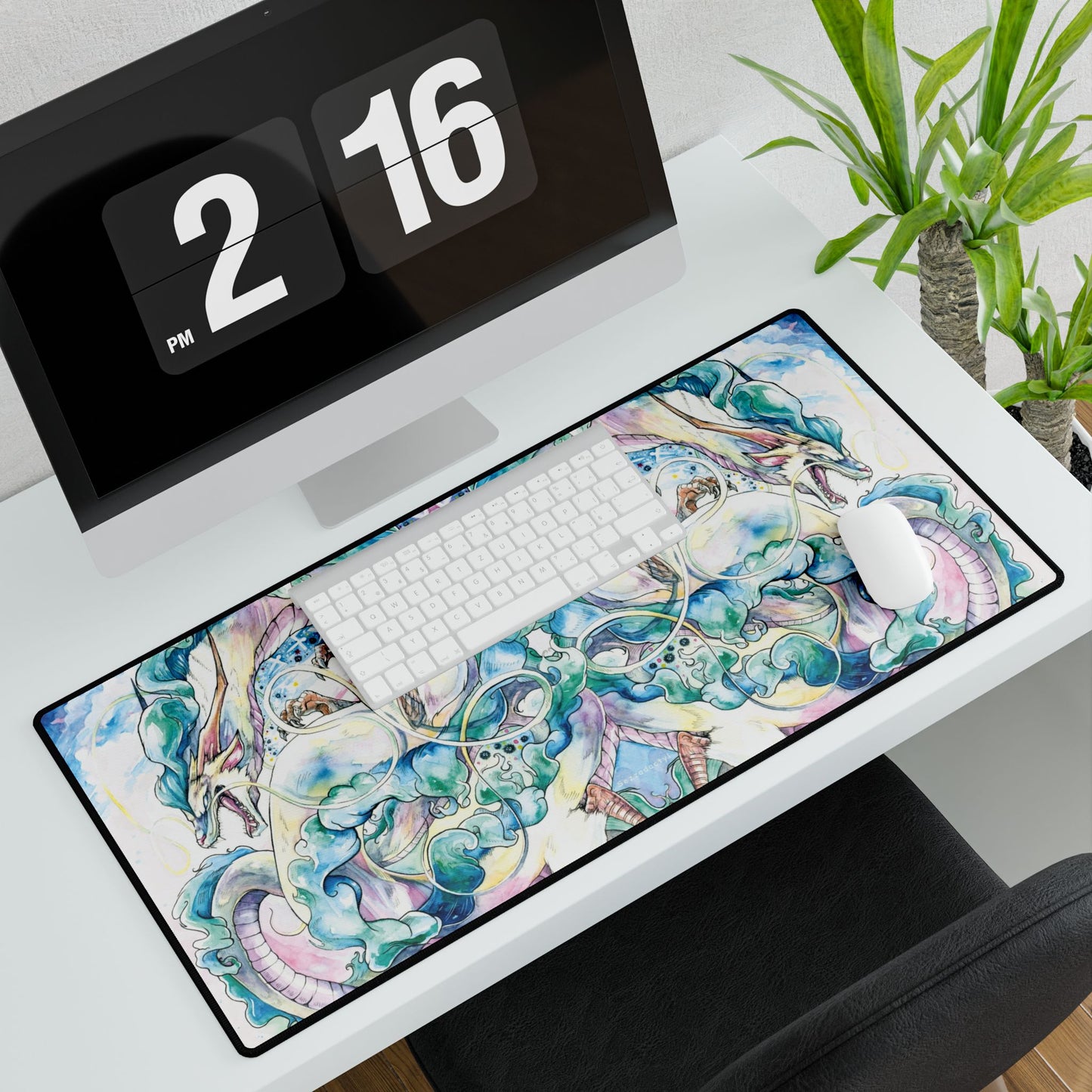 Desk Mat - Dragon Spirit of the River