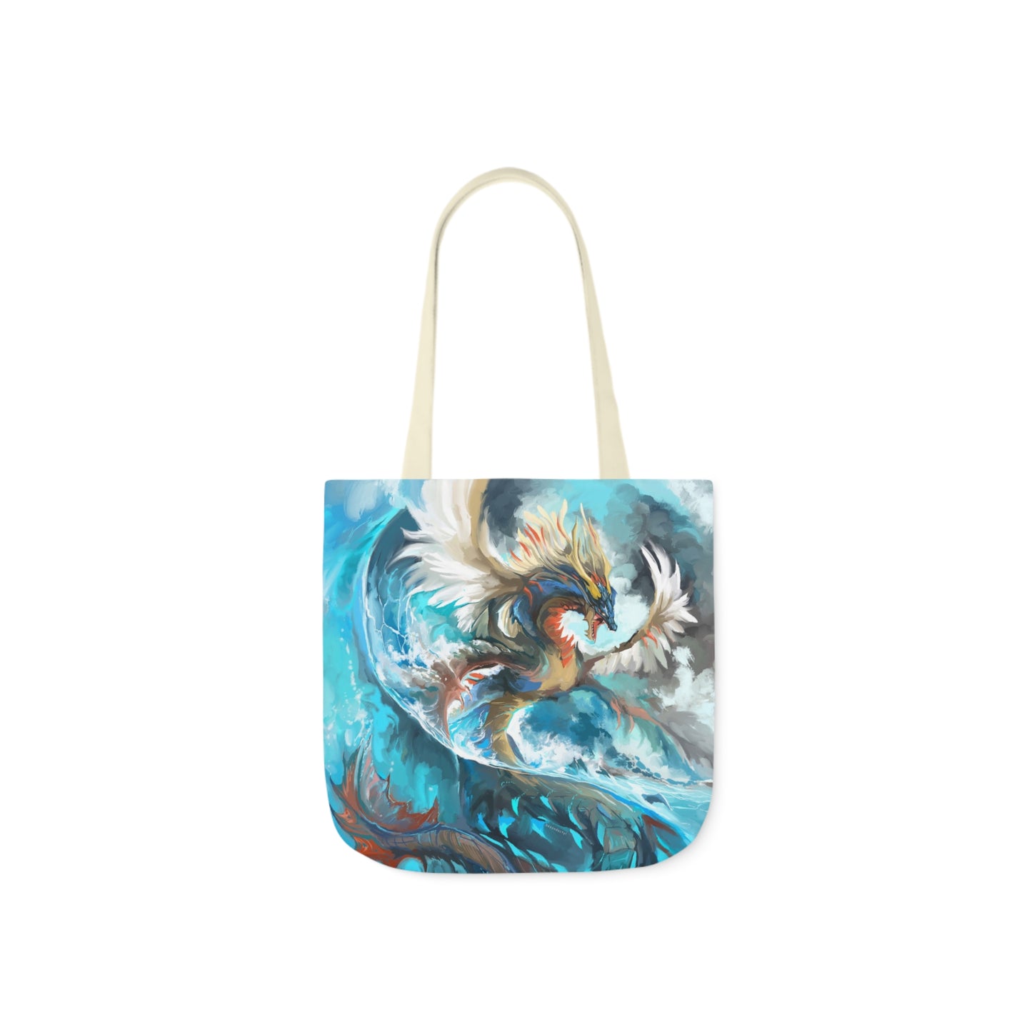 Tote Bag, 5-Color Straps - Monster of the Waves