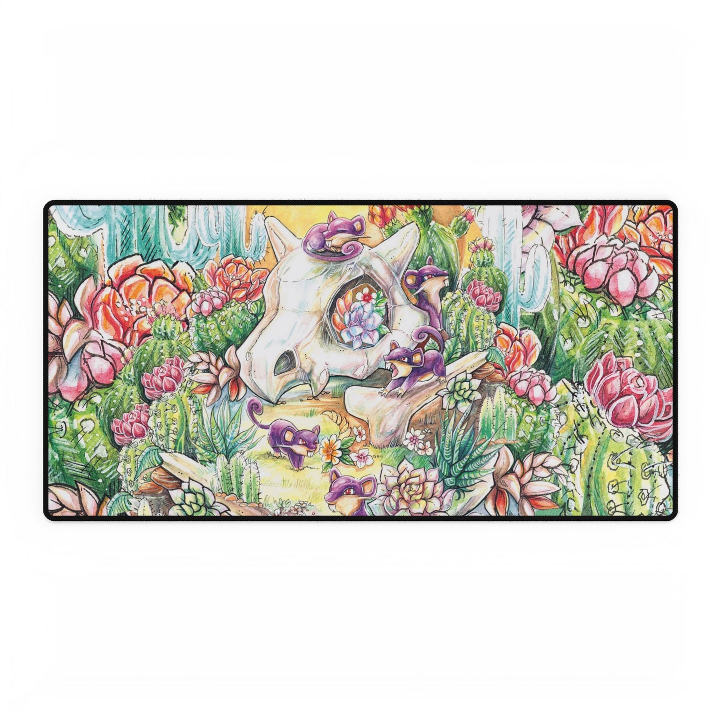 Desk Mat - Skull
