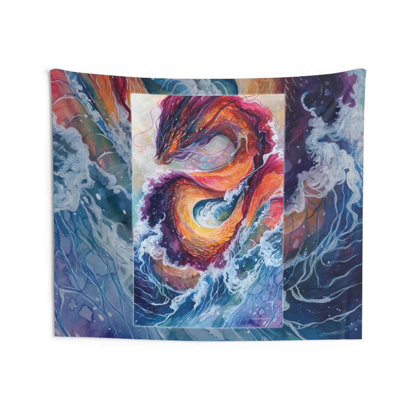Indoor Wall Tapestries - Serpent of the Lake