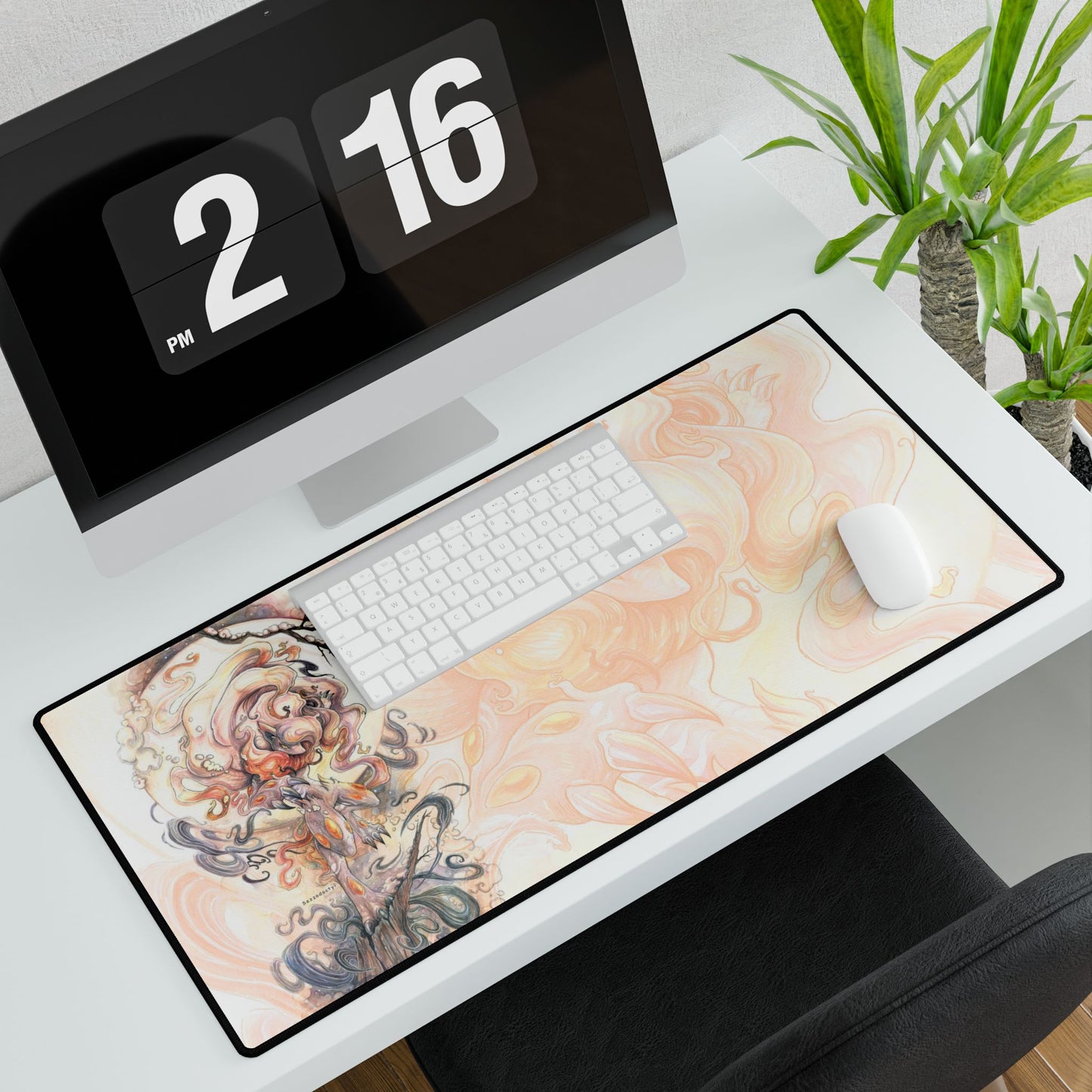 Desk Mat - Autumn Fox