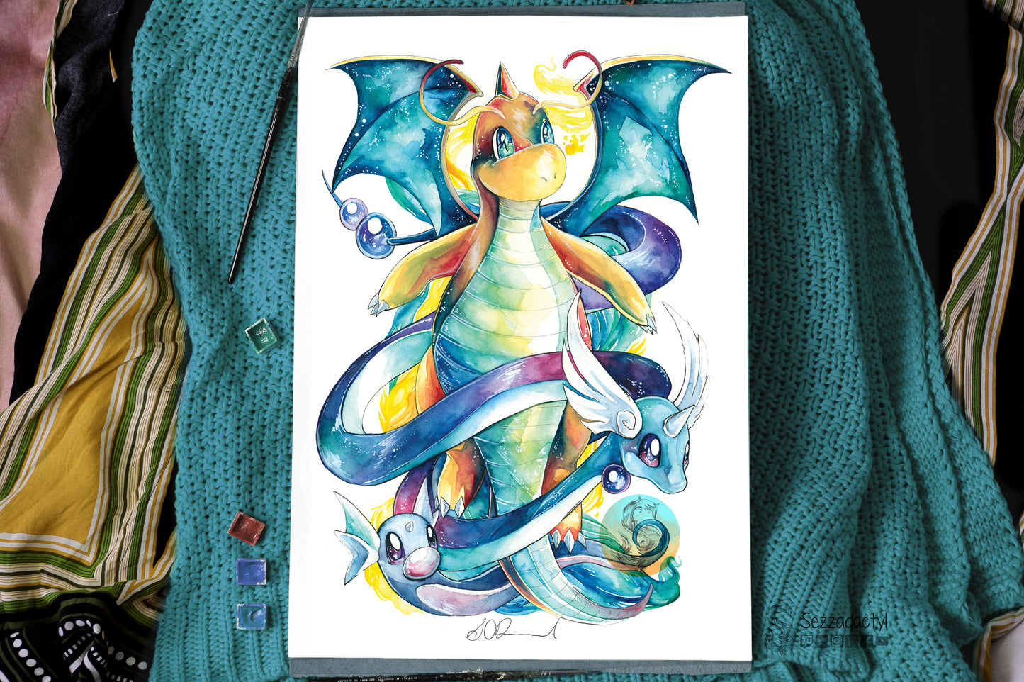 Dragons Print - A3/A4/A5