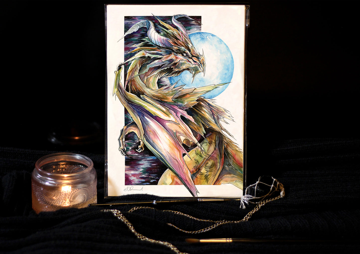 Earth Dragon Print - A3/A4/A5