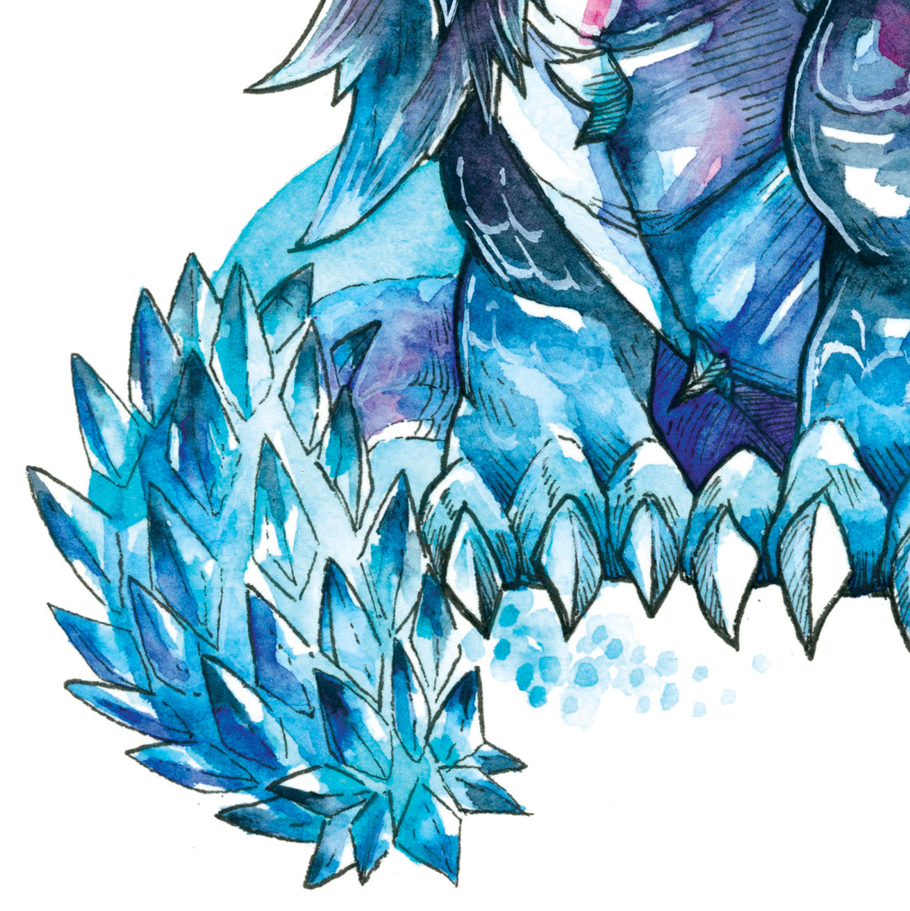 Chibi Dragon of the End of Time Print - A3/A4/A5