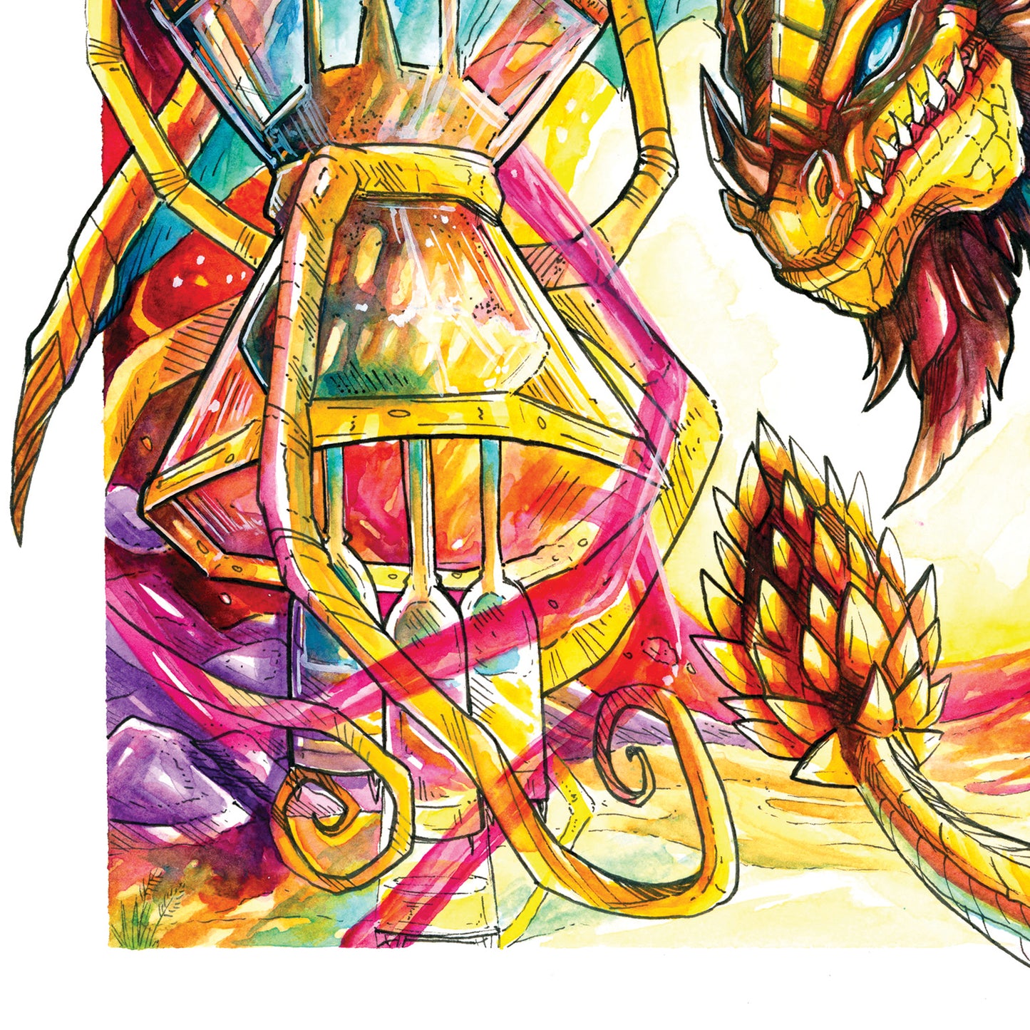 Timeless Dragon Print - A3/A4/A5