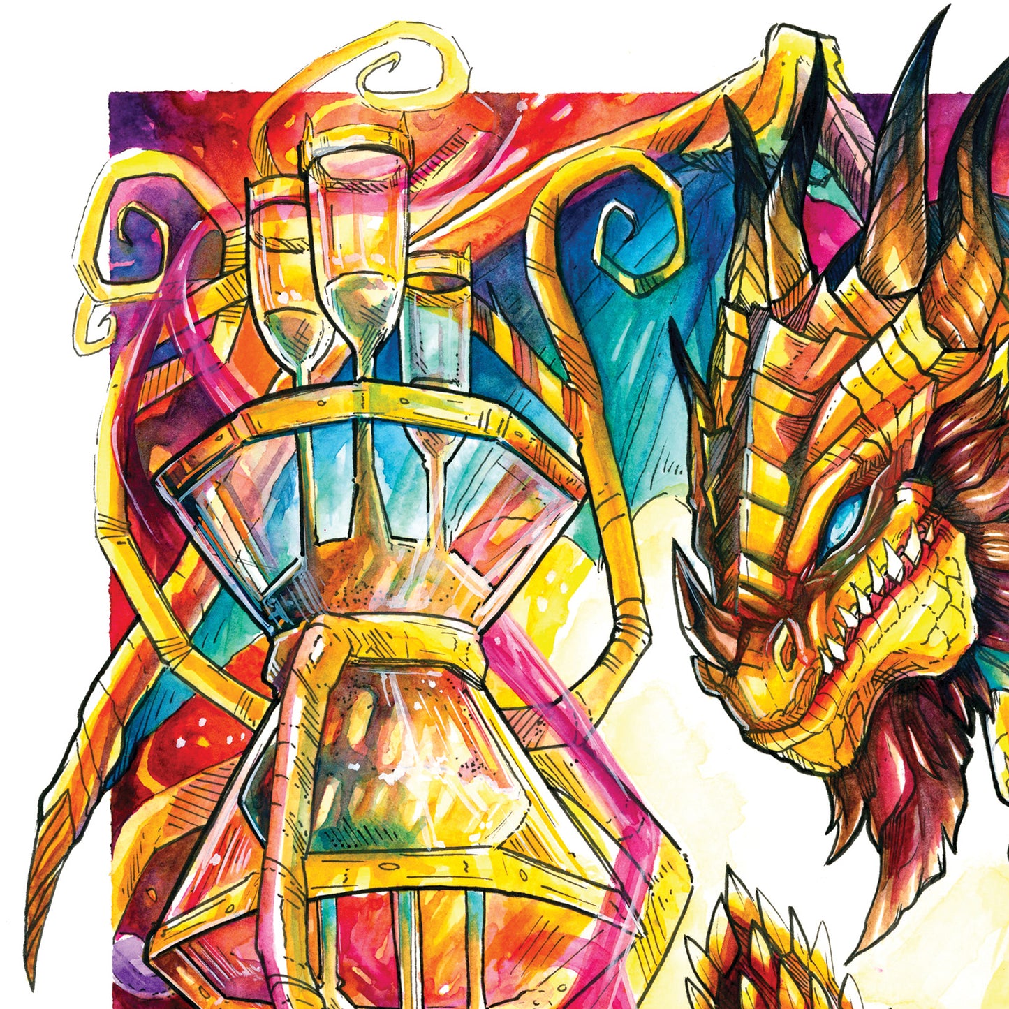Timeless Dragon Print - A3/A4/A5