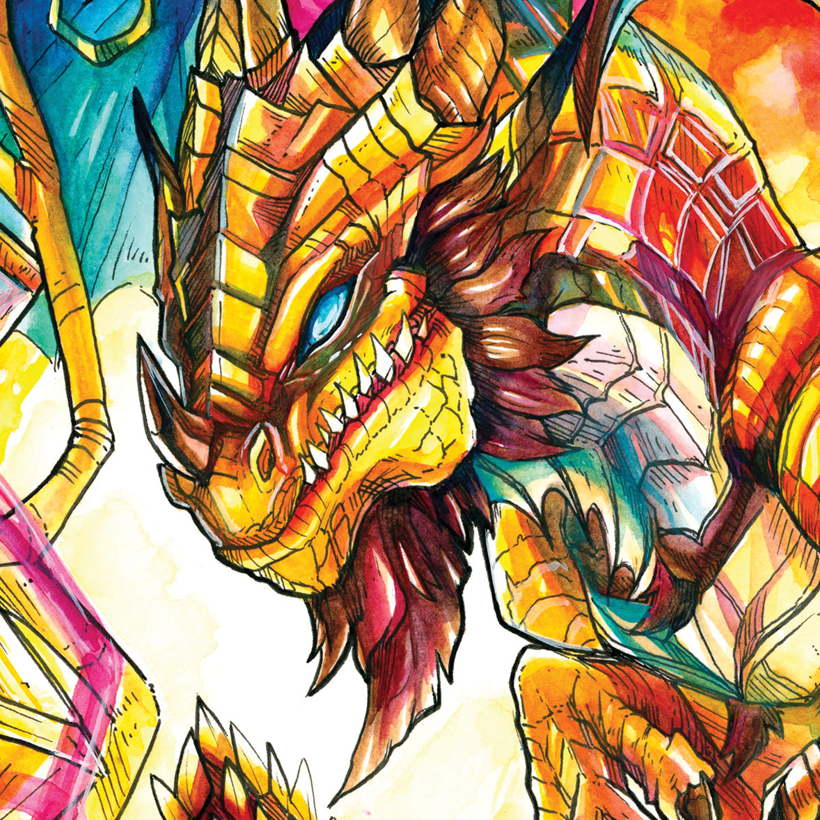 Timeless Dragon Print - A3/A4/A5