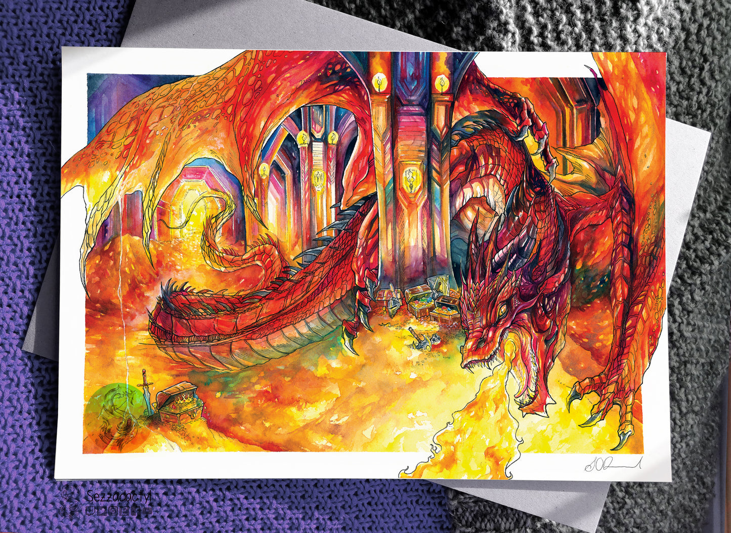 Protect the Gold Print - A3/A4/A5
