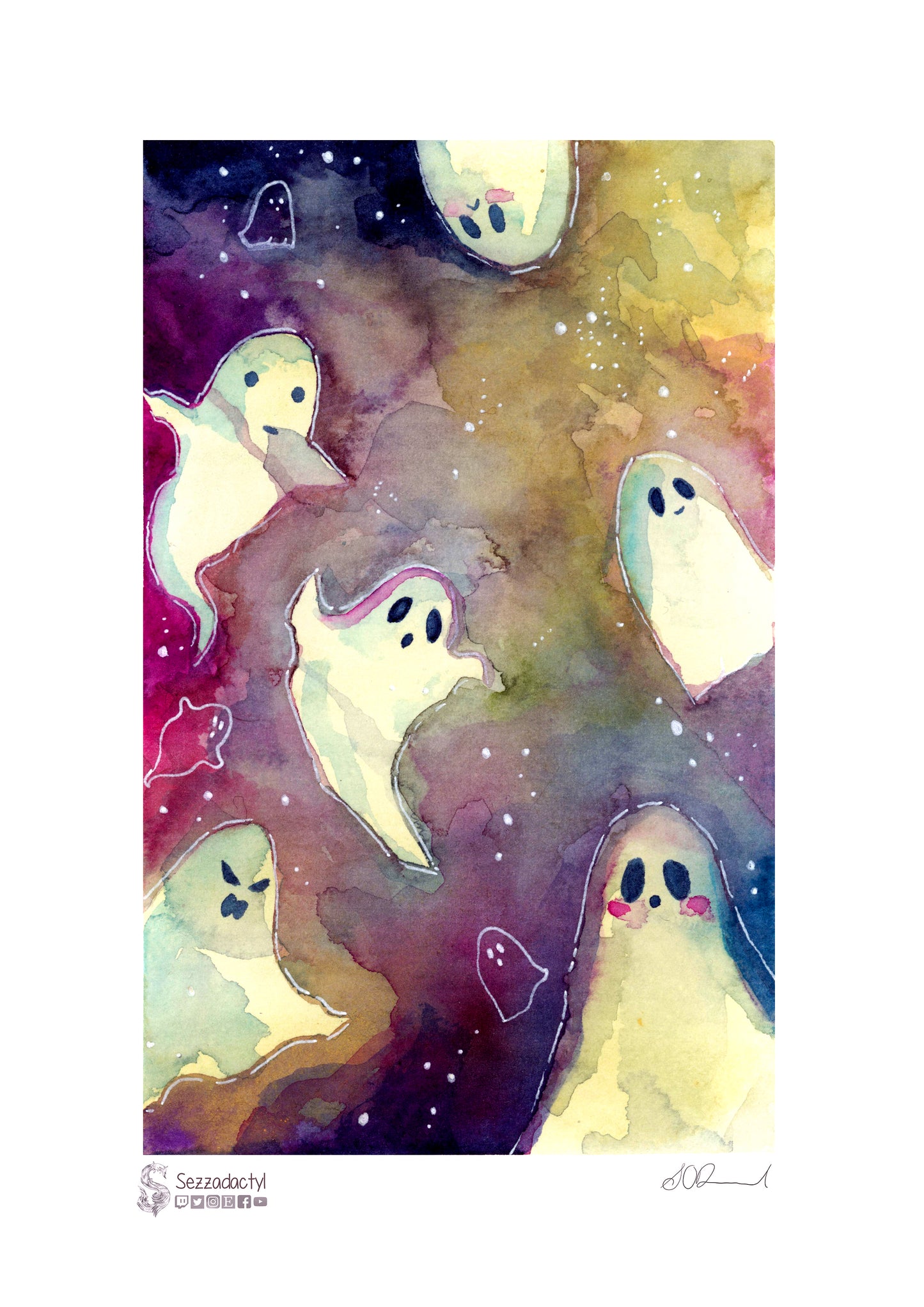 Spooky Print - Streamink 2022 - A3/A4/A5 sizes