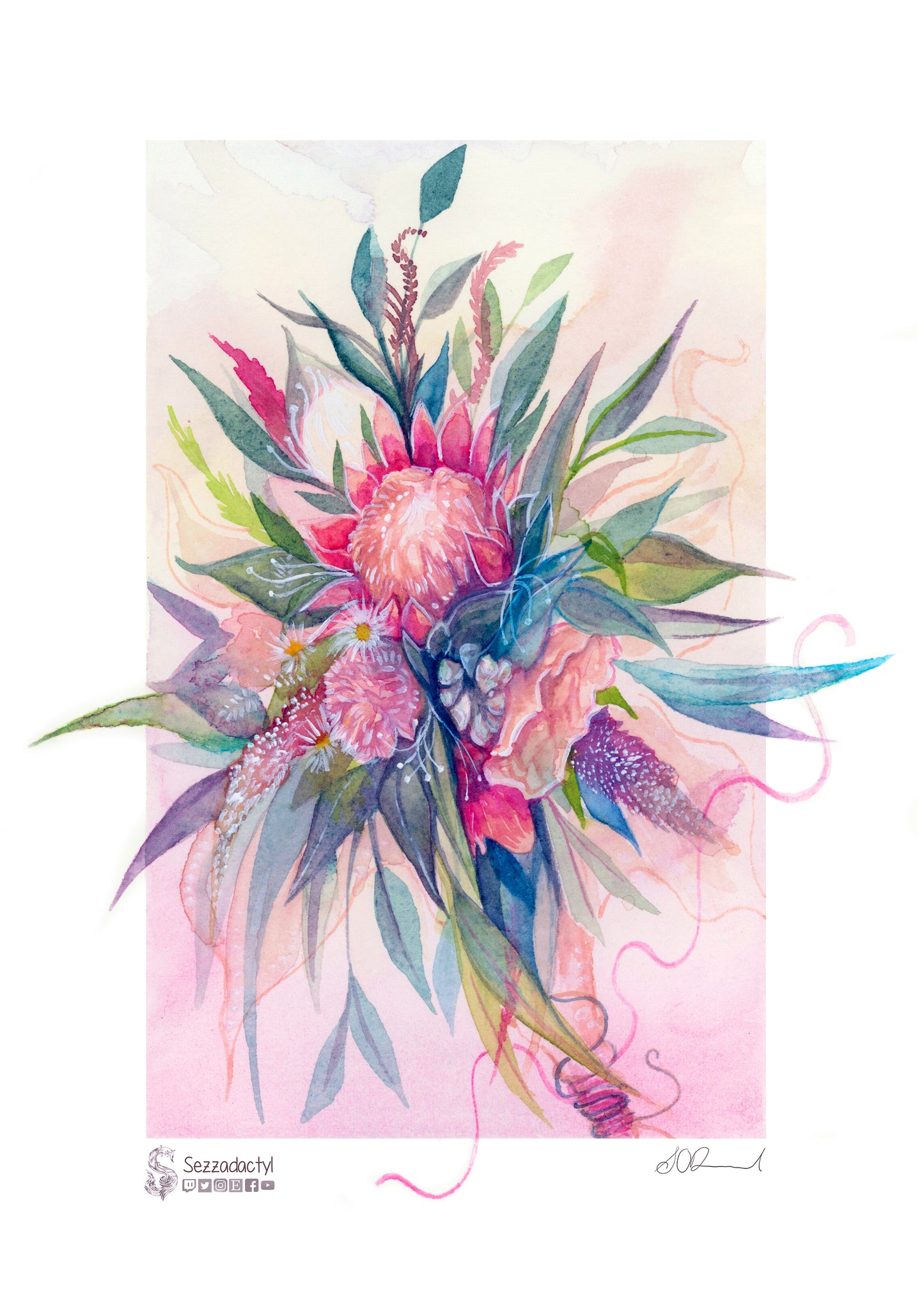 Bouquet Print - Streamink 2022 - A3/A4/A5 sizes