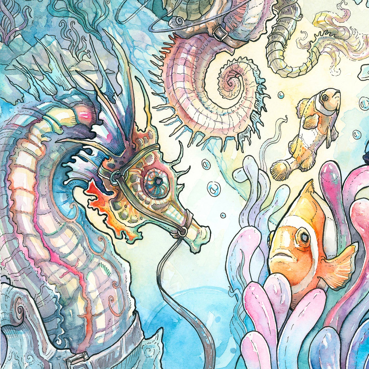 The Serpent of Shipwreck Cove Print - A3/A4/A5