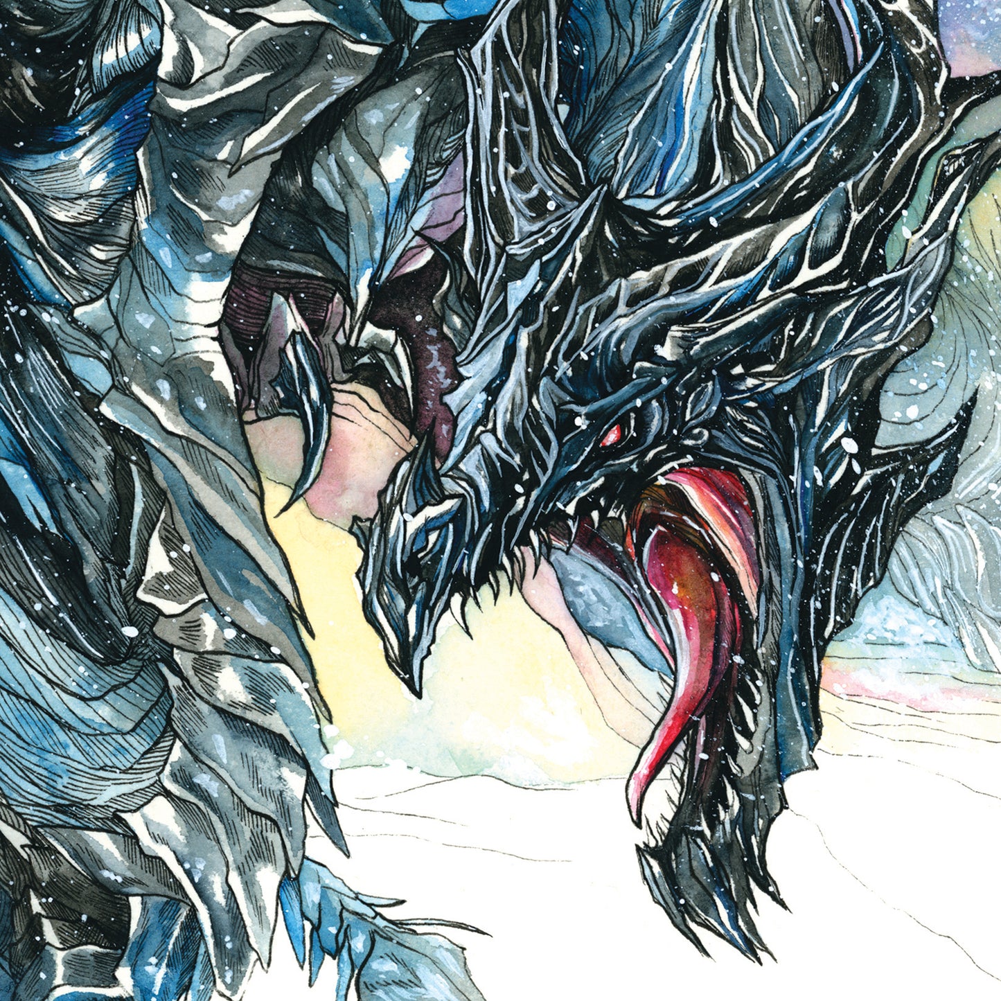 The Twilight God Print - A3/A4/A5