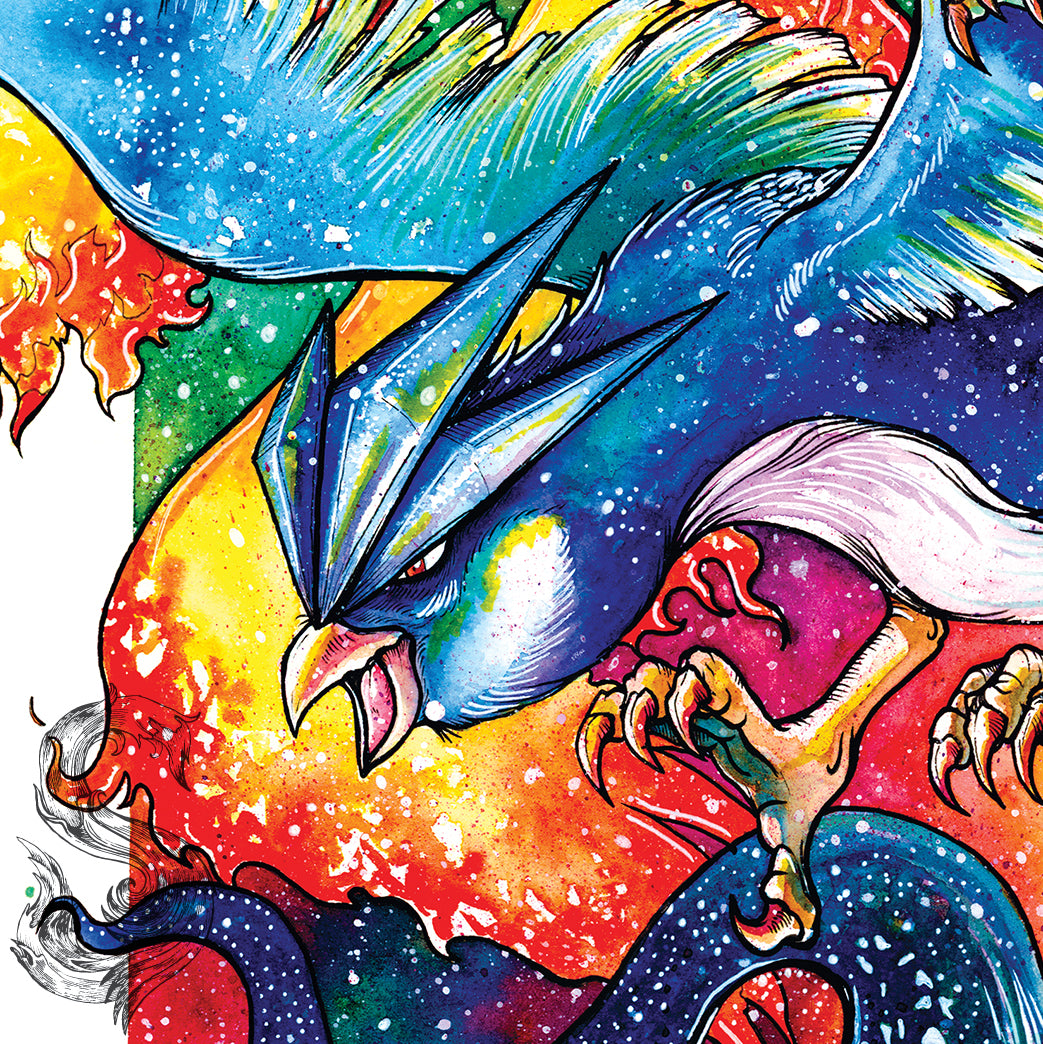 Legendary Birds Print - A3/A4/A5