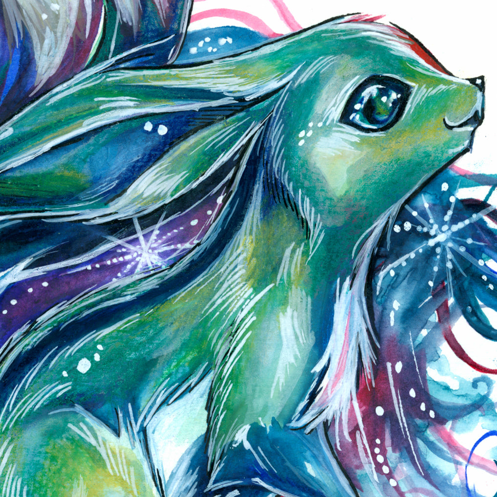 Carbuncle (Emerald) Print - A3/A4/A5