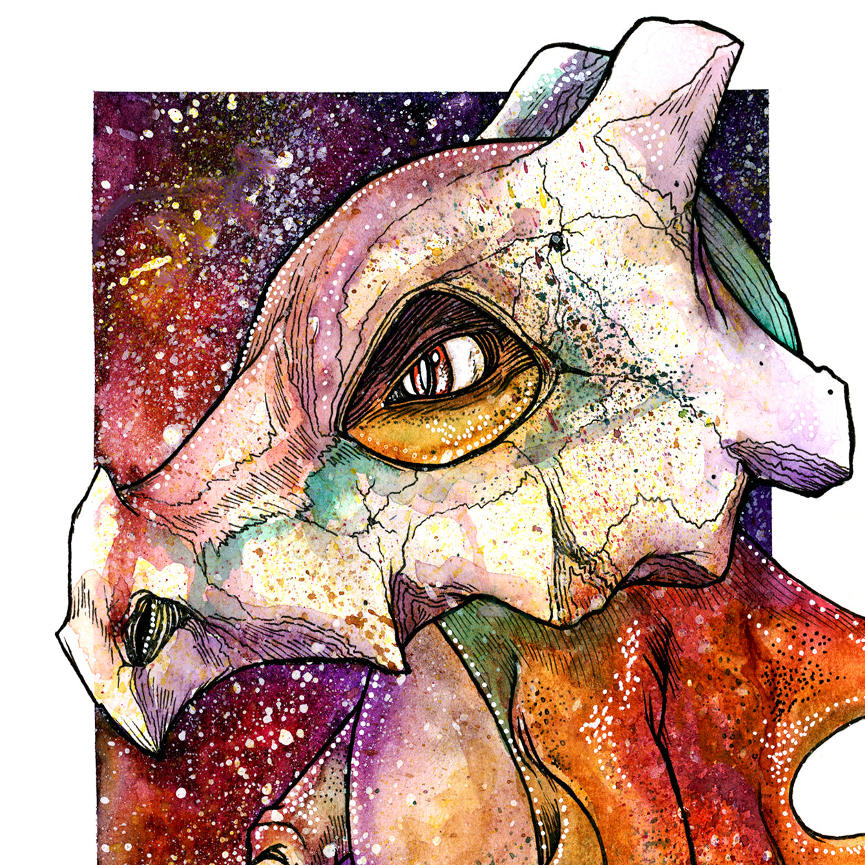 Skull Print - A3/A4/A5