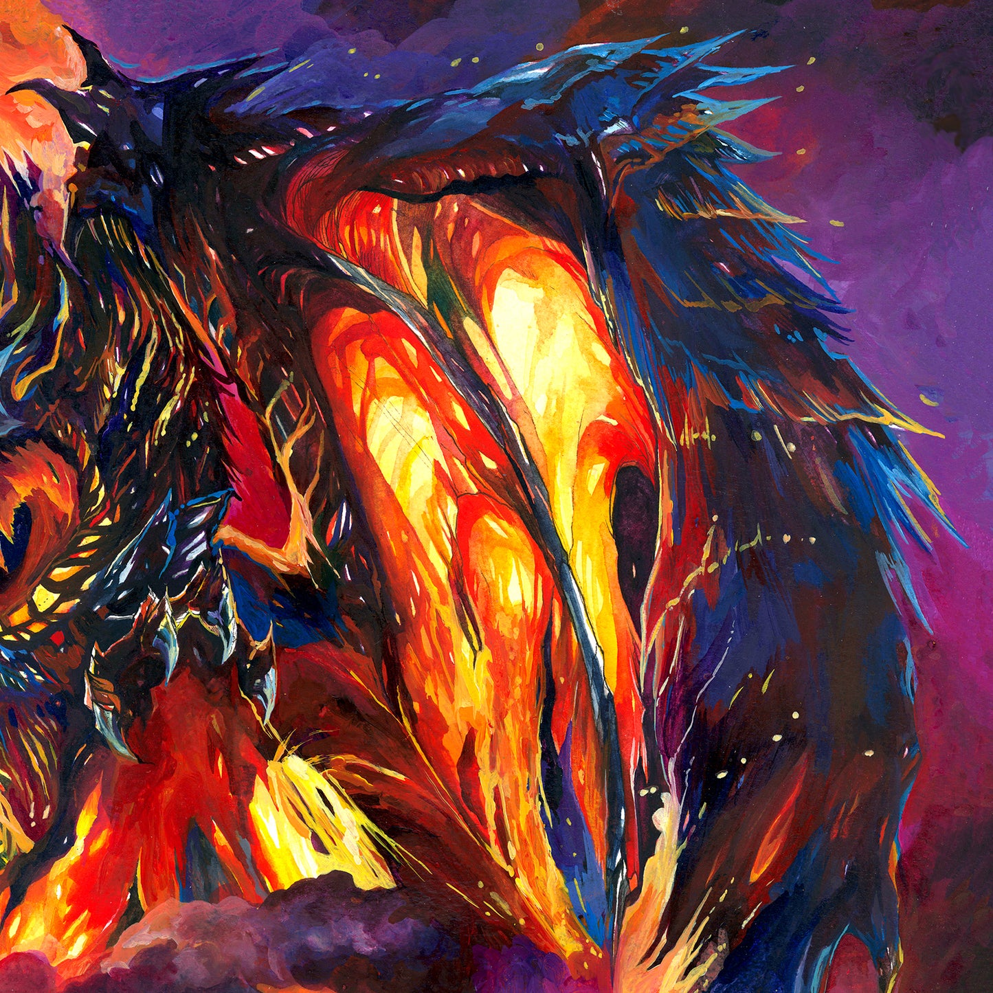 Dragon of Death Print - A3/A4/A5