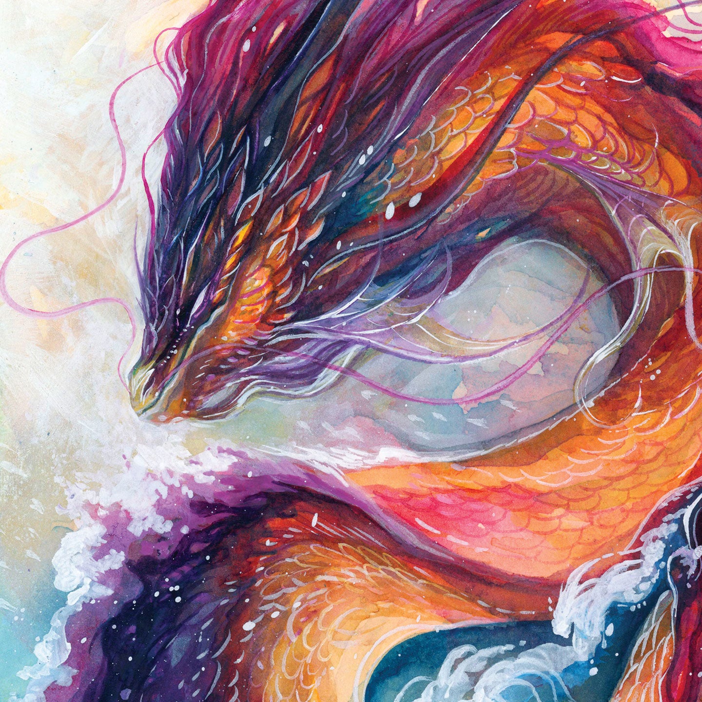 Serpent of the Lake Print - A3/A4/A5