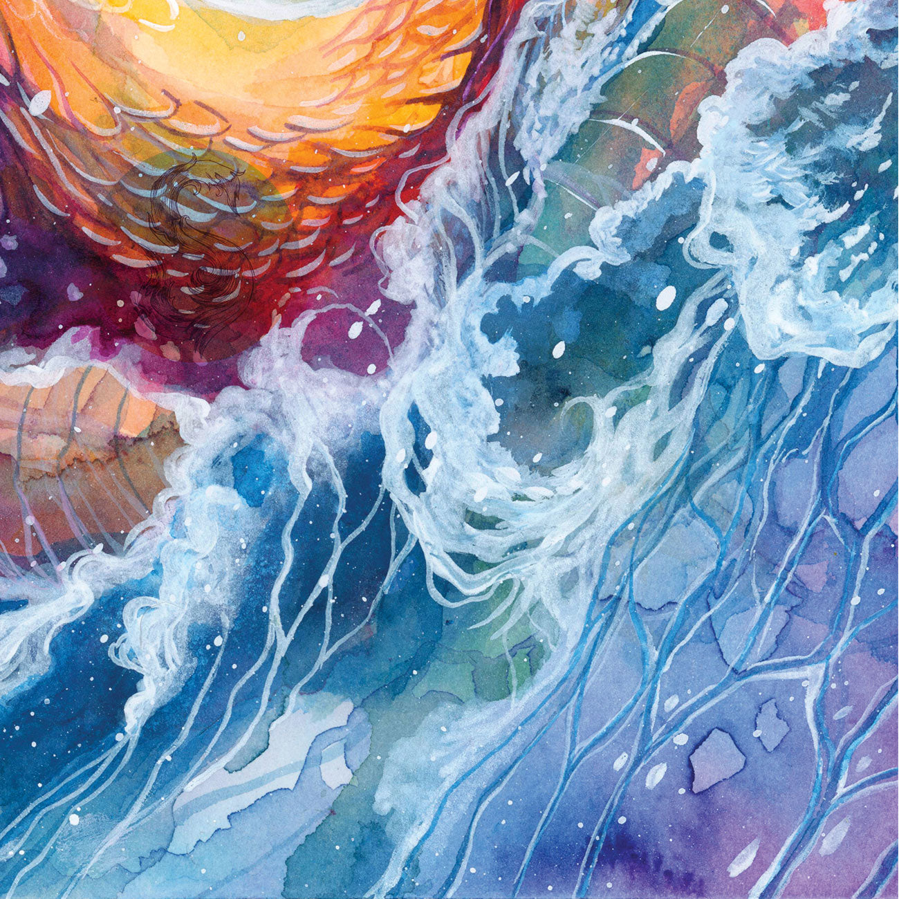 Serpent of the Lake Print - A3/A4/A5