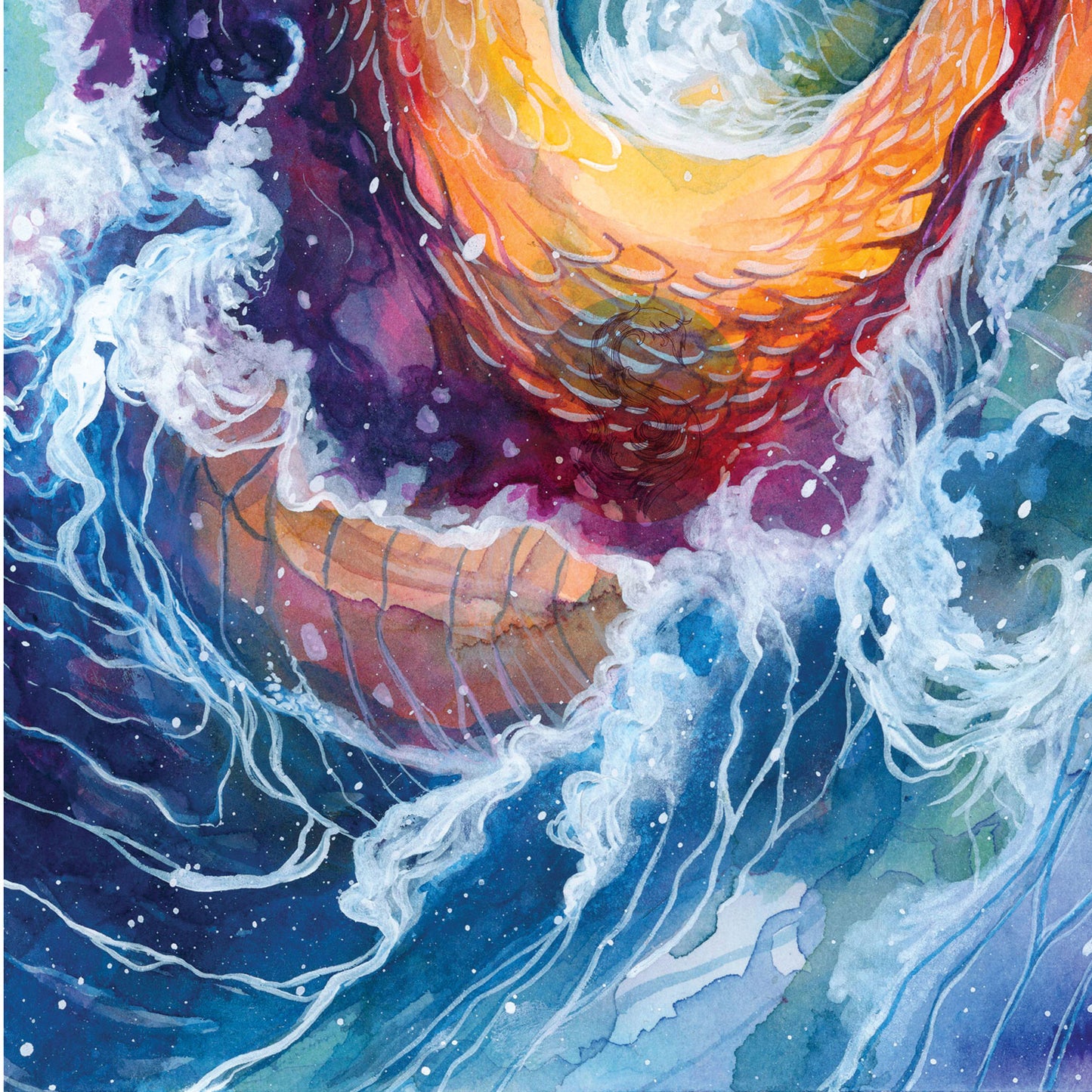 Serpent of the Lake Print - A3/A4/A5