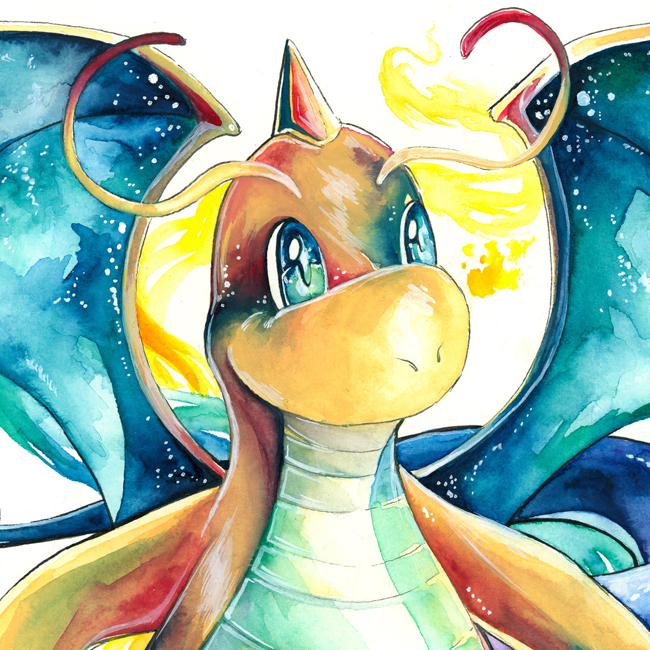 Dragons Print - A3/A4/A5