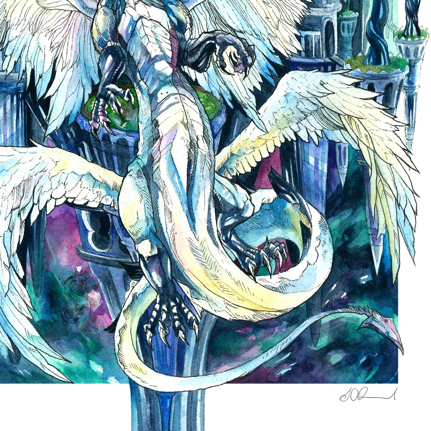 Hraesvelger Print - A3/A4/A5