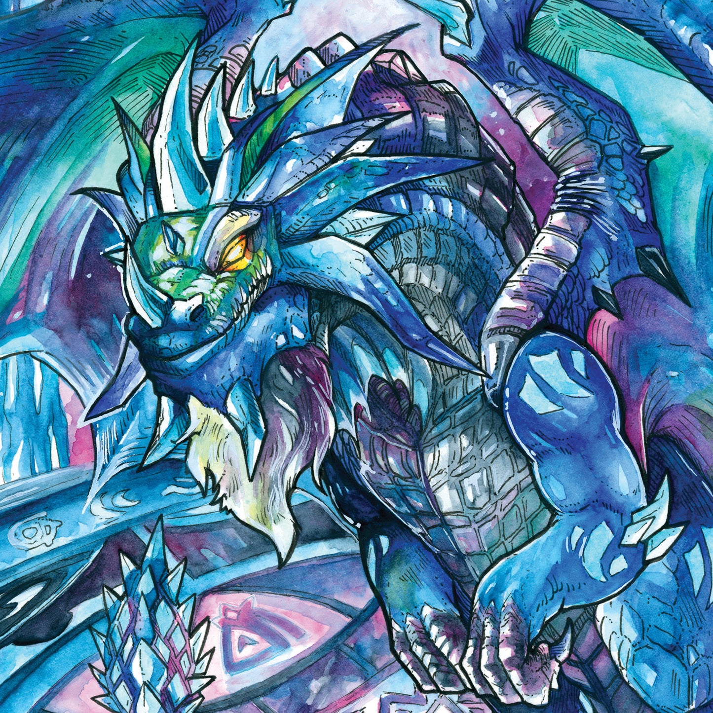 Ancient Dragon Print - A3/A4/A5