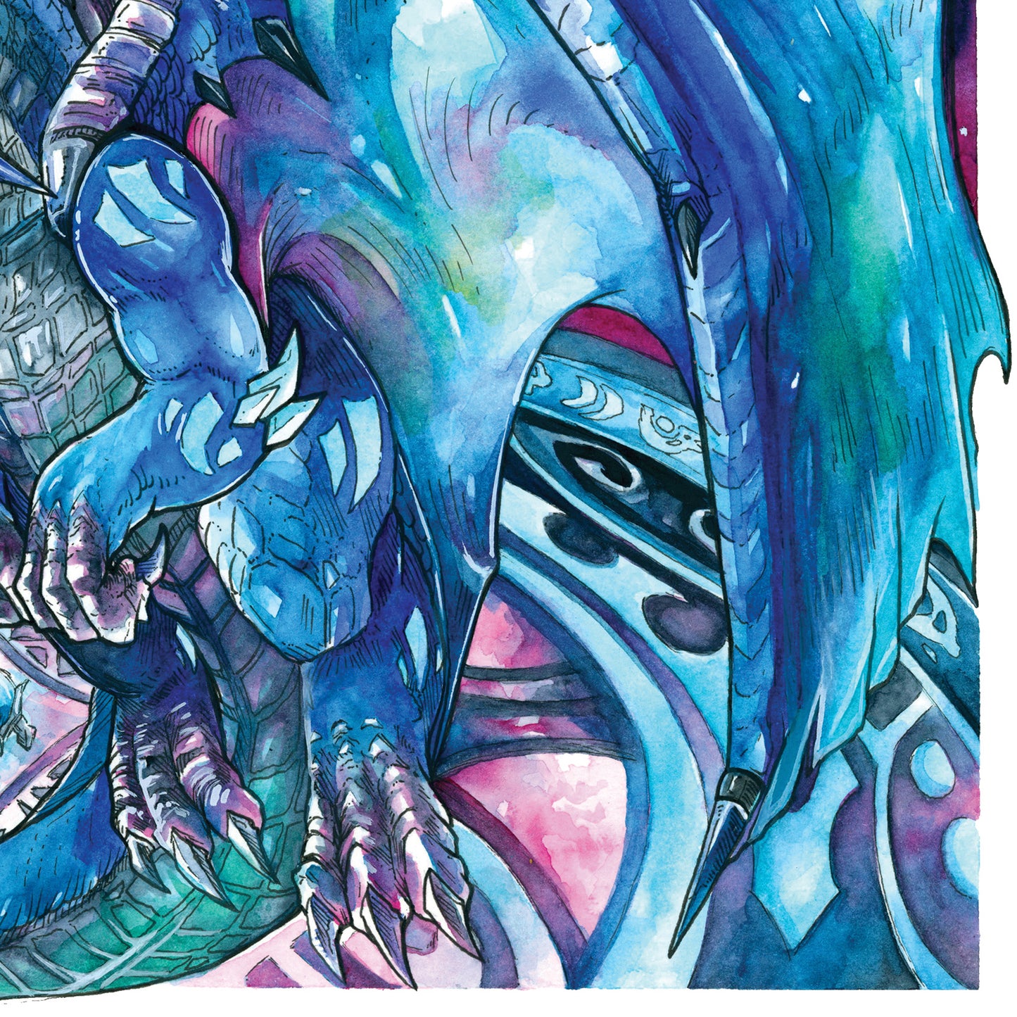 Ancient Dragon Print - A3/A4/A5