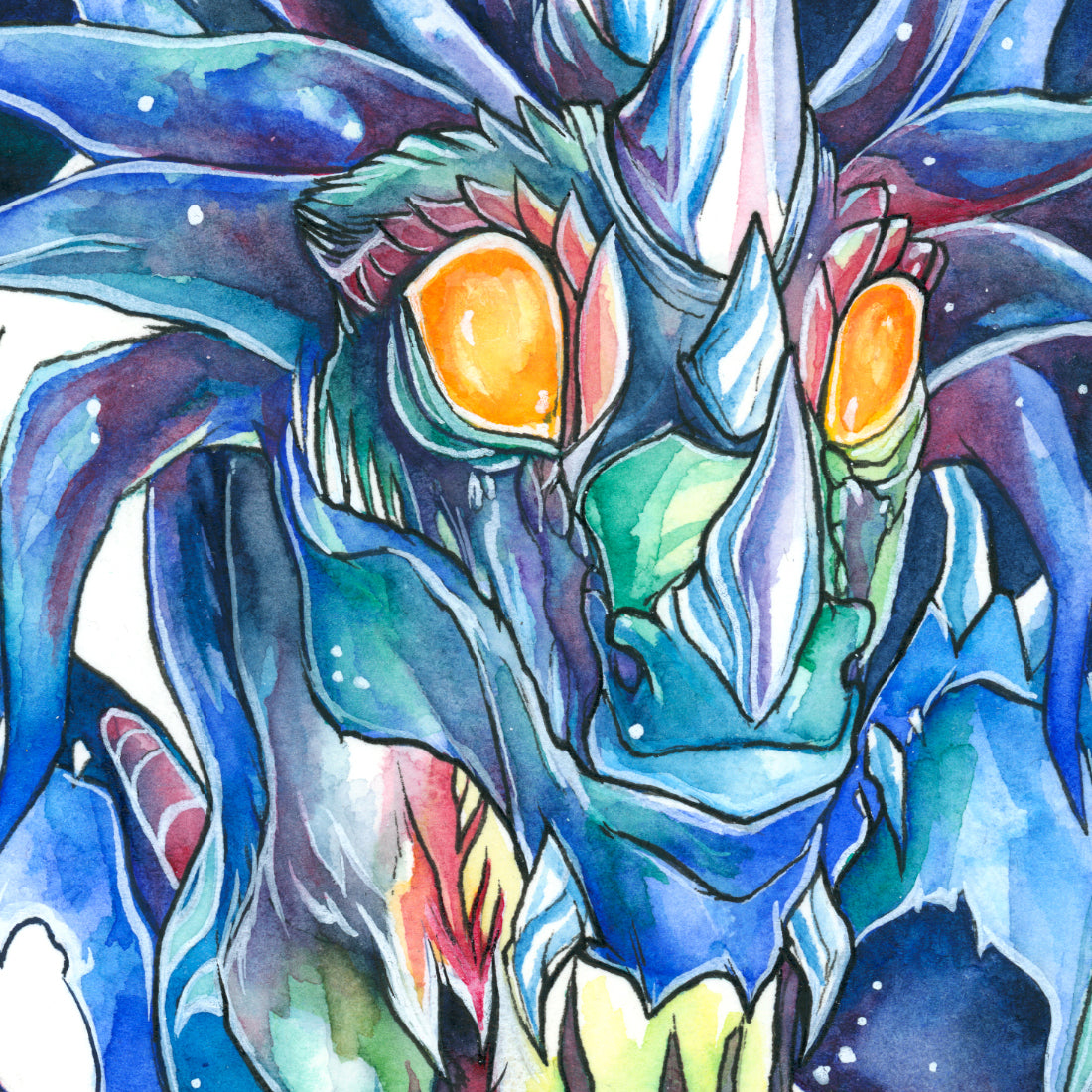 Chibi Ancient Dragon Print - A3/A4/A5