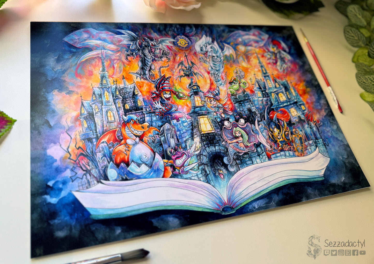 CarToon World Print - A3/A4