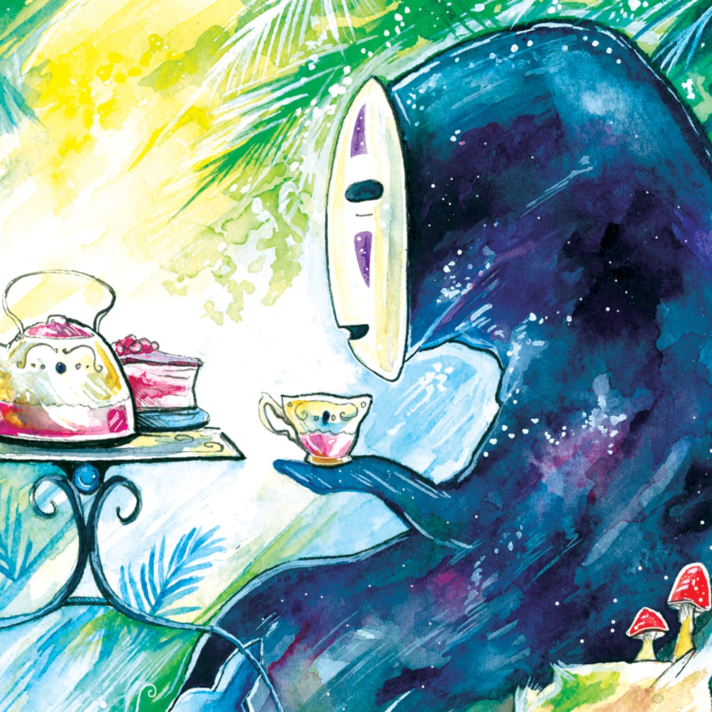Tea Party Print - A3/A4/A5