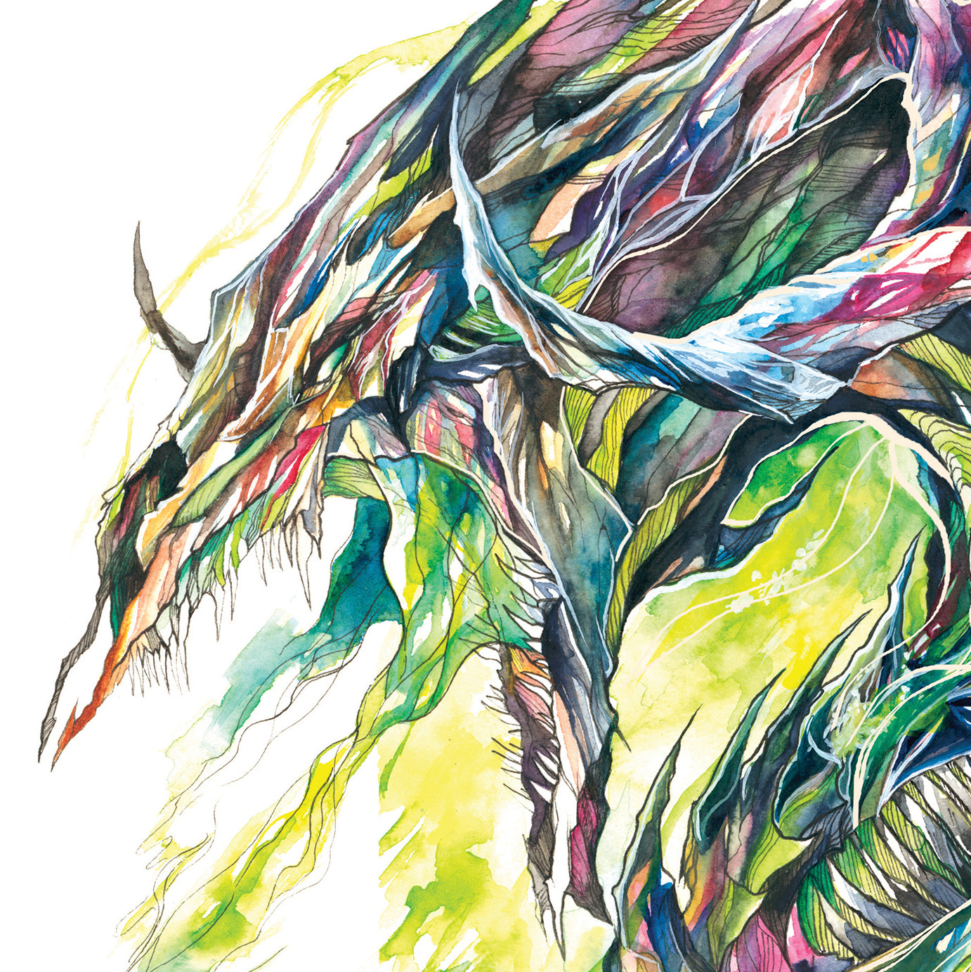 Undead Dragon Print - A3/A4/A5