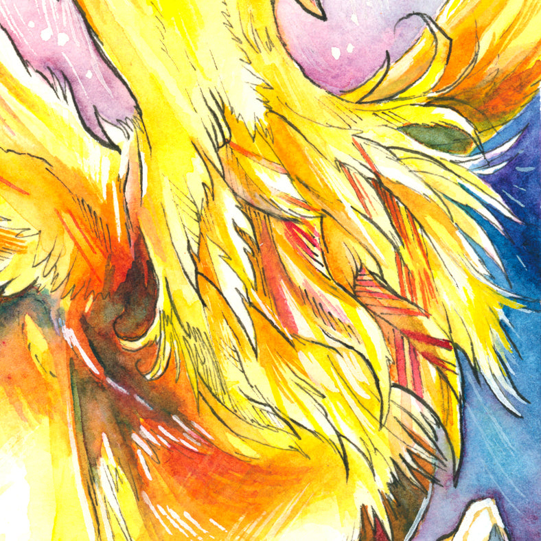 Yellow Chocobo Print - A3/A4/A5