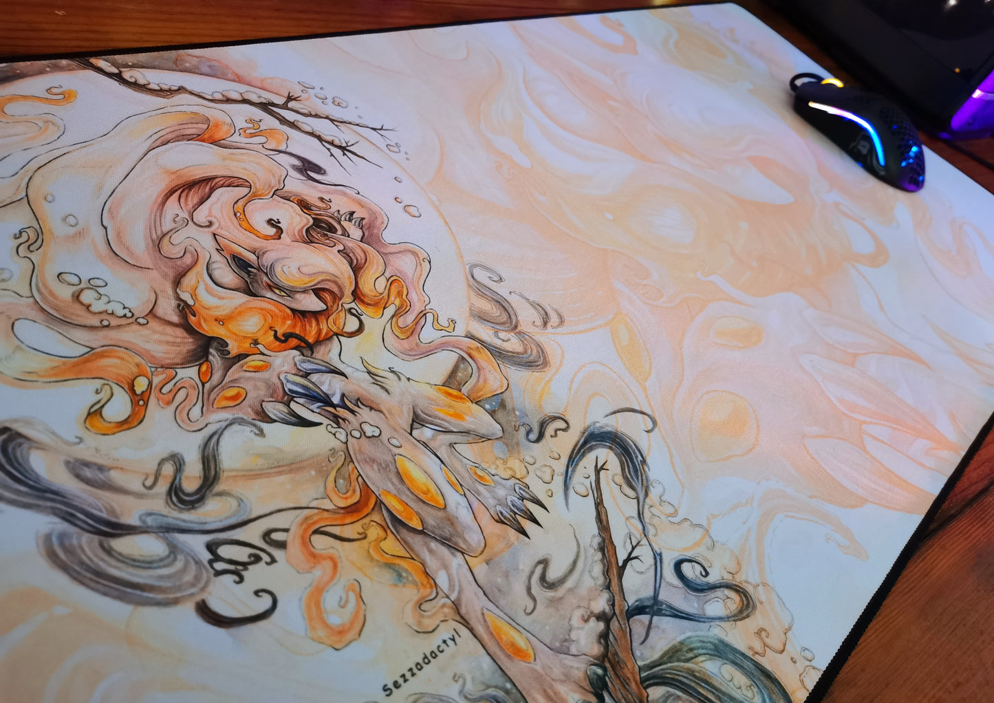 Desk Mat - Autumn Fox