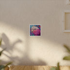 Harry the Galah Boardered Square Print