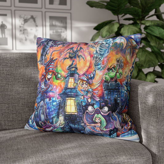 Square Poly Canvas Pillowcase - CarToon World