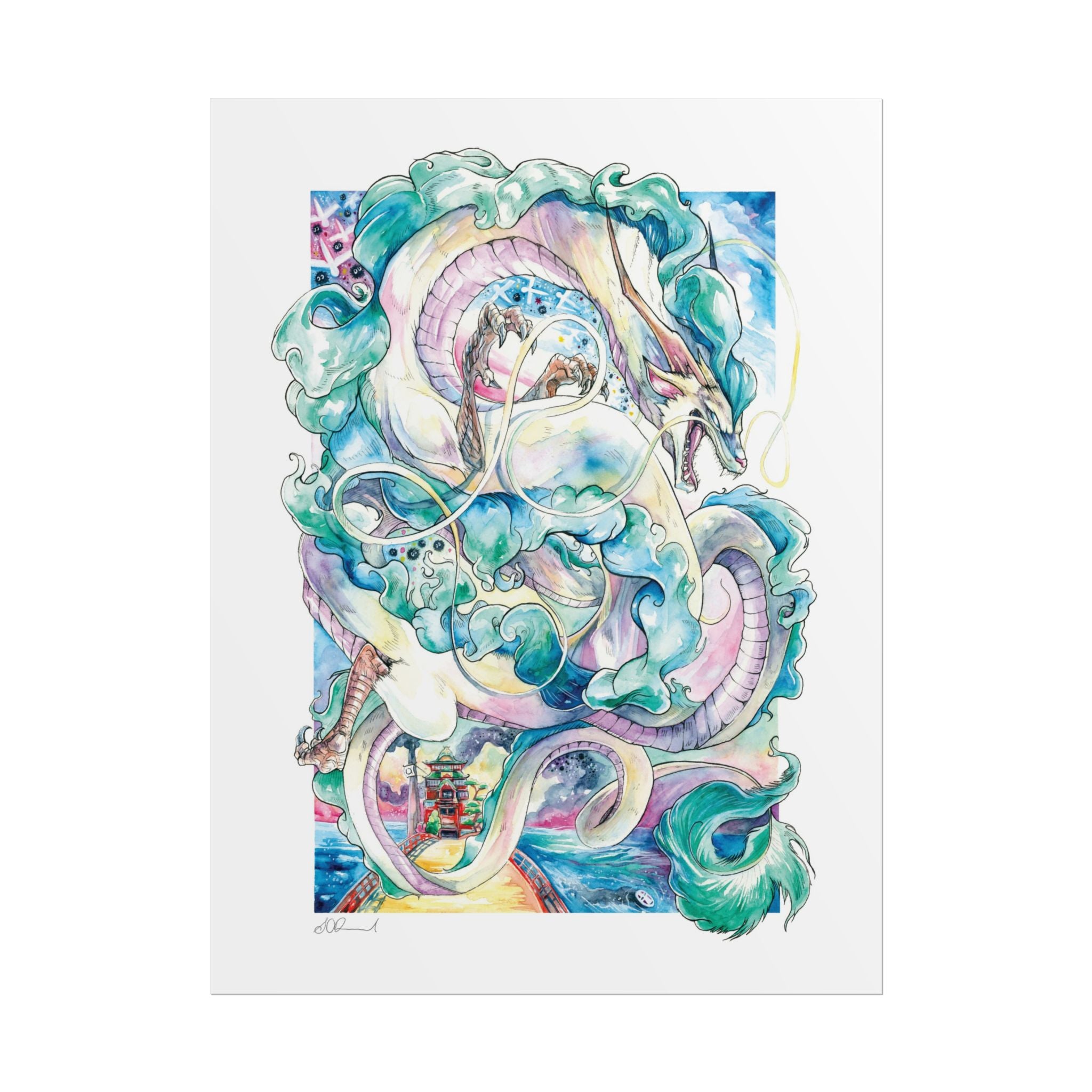 Spirit of the River Poster Print