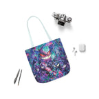 Canvas Tote Bag, 5-Color Straps - Ghostly Family
