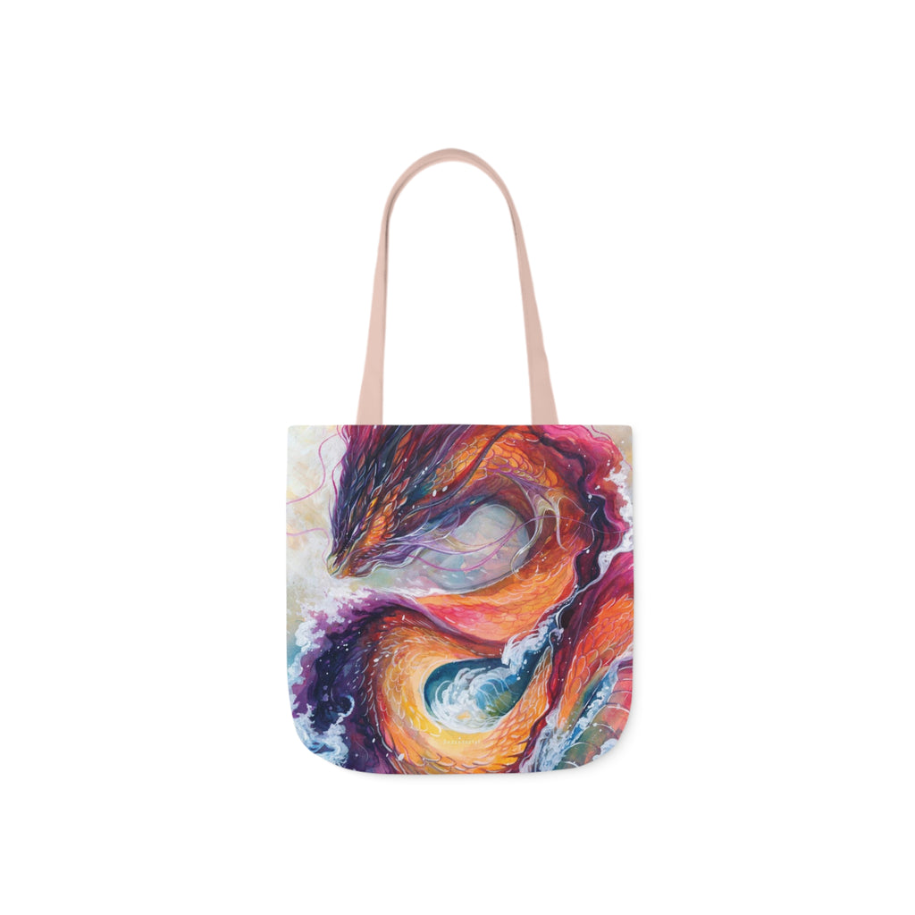 Tote Bag, 5-Color Straps - Serpent of the Lake