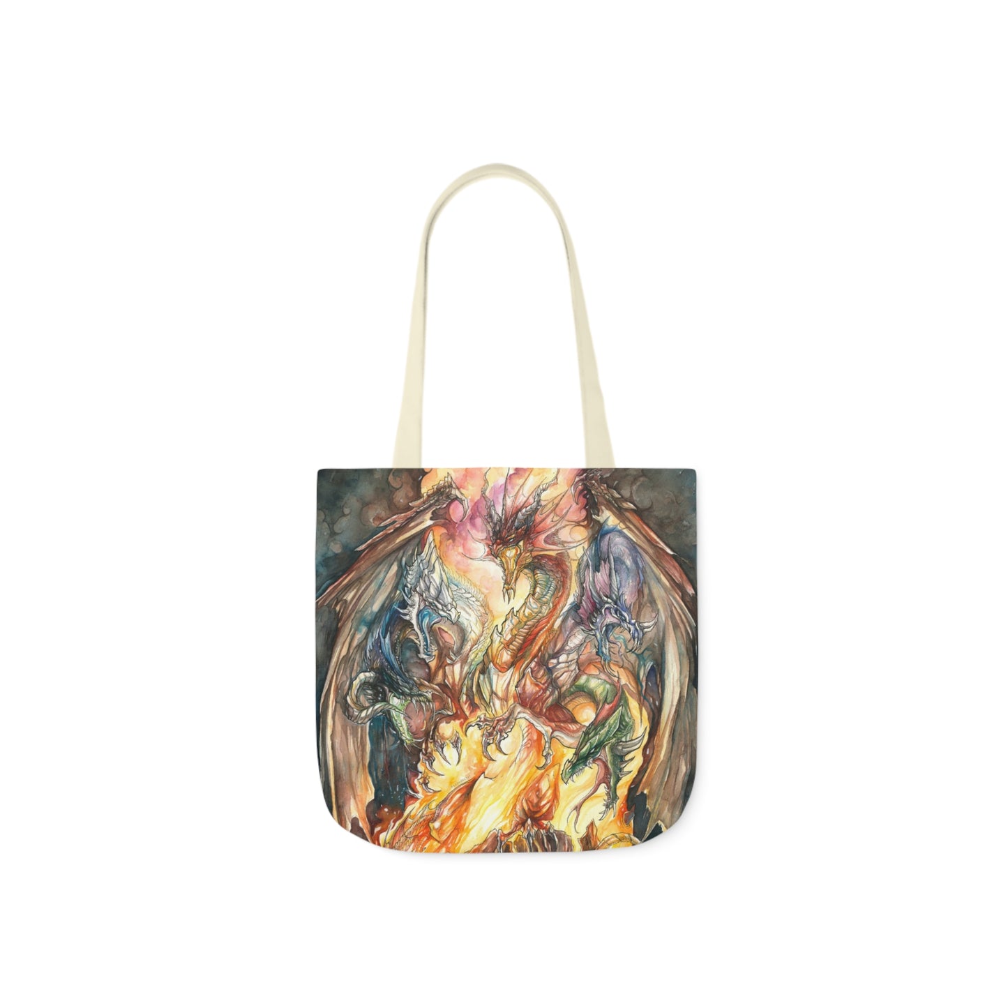 Tote Bag, 5-Color Straps - Evil Dragon Goddess