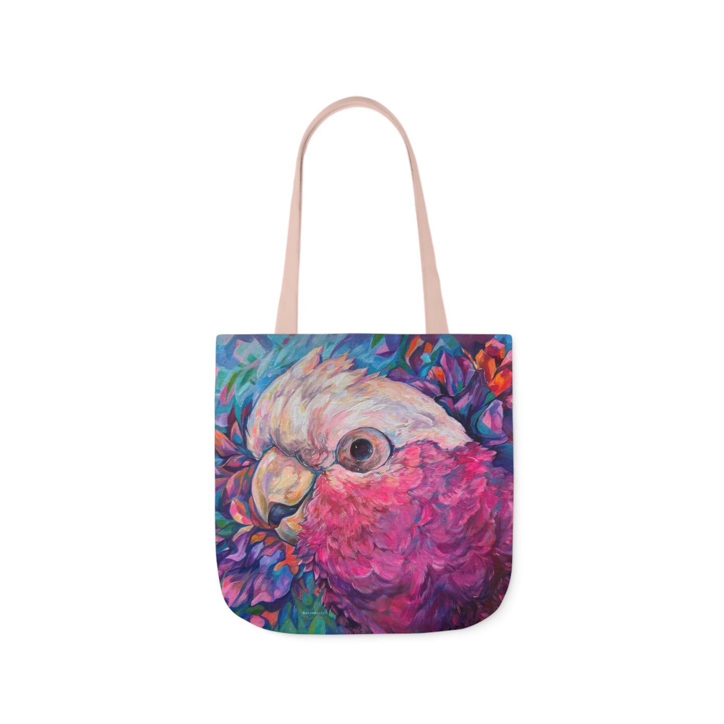 Tote Bag, 5-Color Straps - Harry the Galah