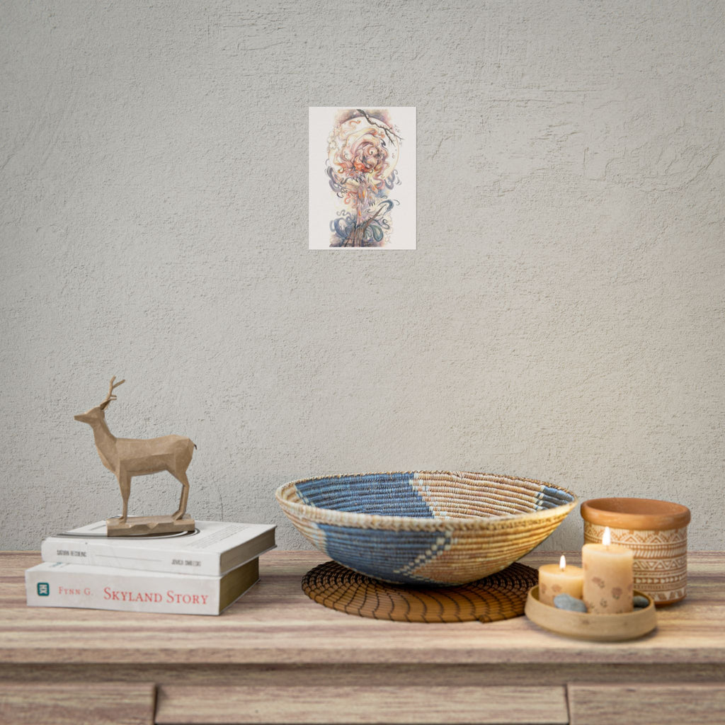 Autumn Fox Poster Print