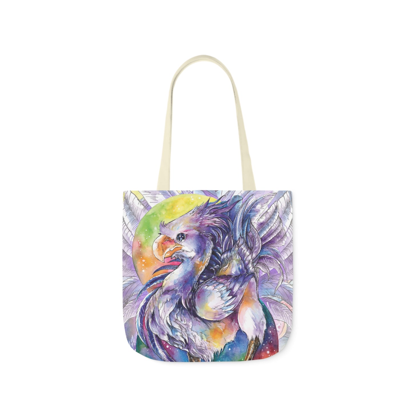 Tote Bag, 5-Color Straps - Purple Chocobo