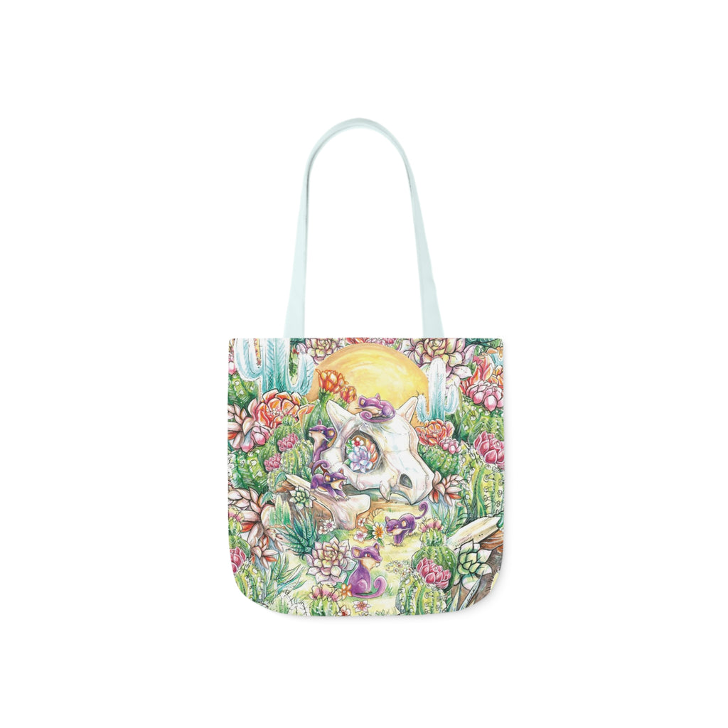 Tote Bag, 5-Color Straps - Skull