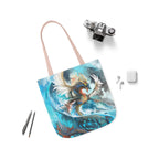 Tote Bag, 5-Color Straps - Monster of the Waves