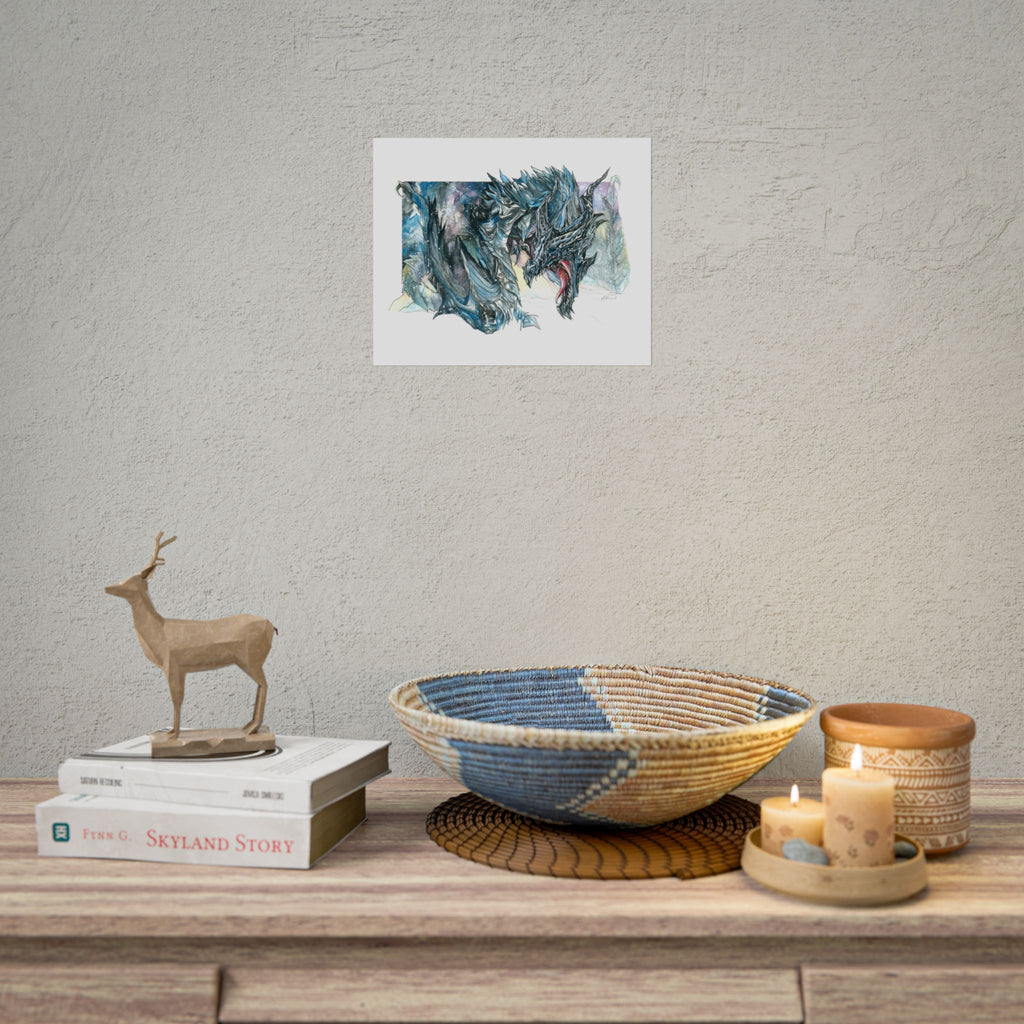 Twilight God Poster Print