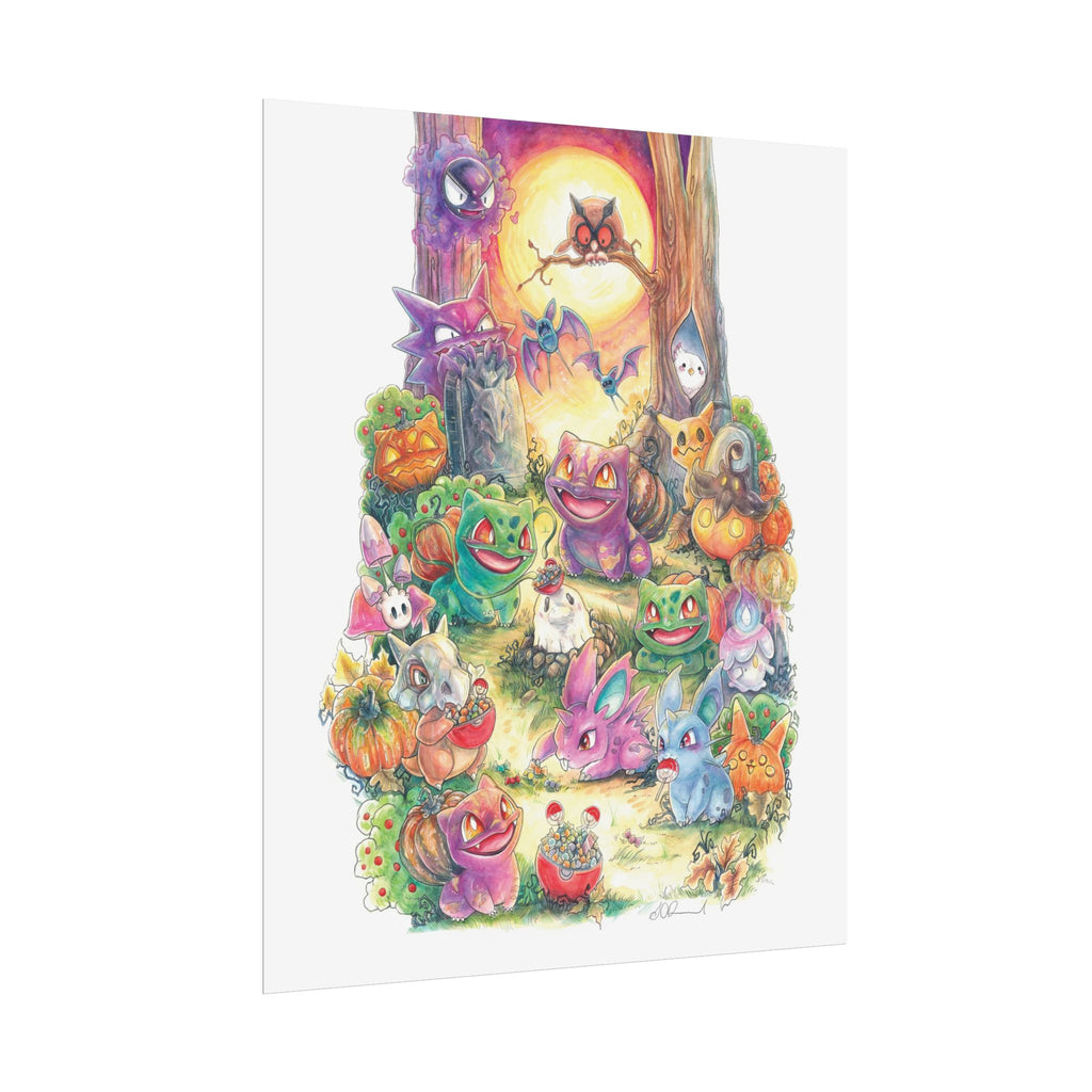 Halloween Friends Poster Print