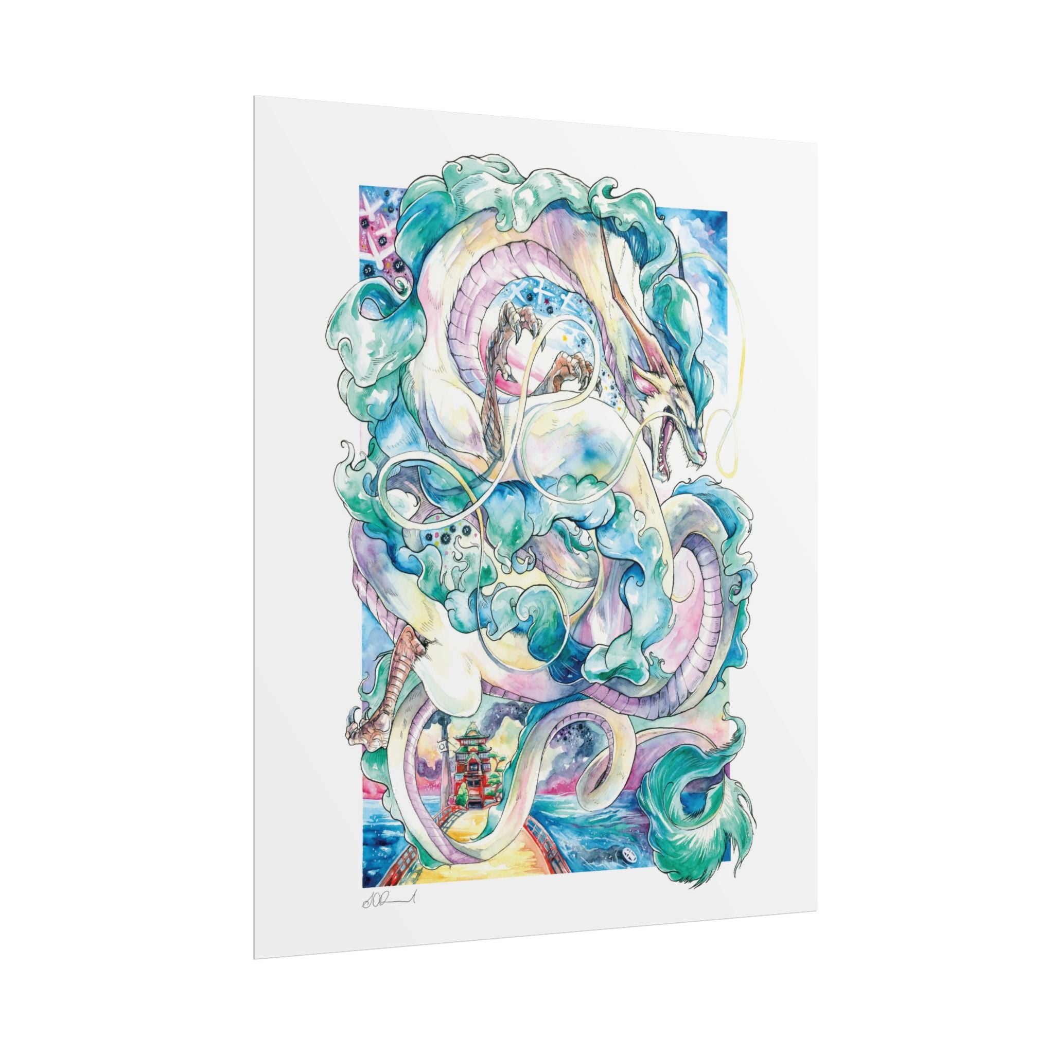 Spirit of the River Poster Print