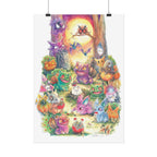 Halloween Friends Poster Print