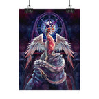 Corrupted Celestial Dragon Poster Print