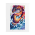 Serpent of the Waves Poster Print